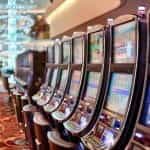 Slot Machines in a Casino.