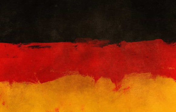 The German flag.