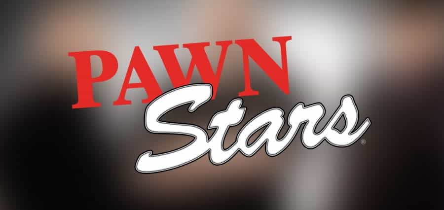The Pawn Stars logo.