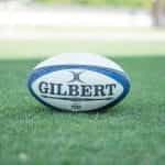 Rugby ball.