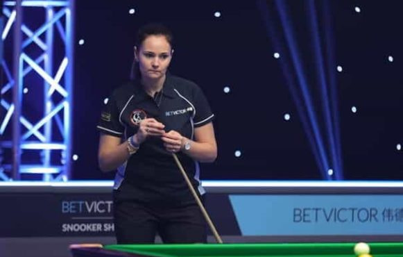 Snooker player, Reanne Evans.