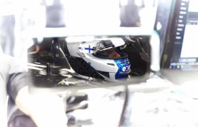 Mercedes’ Valtteri Bottas in the cockpit.