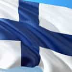 Finland National Flag.