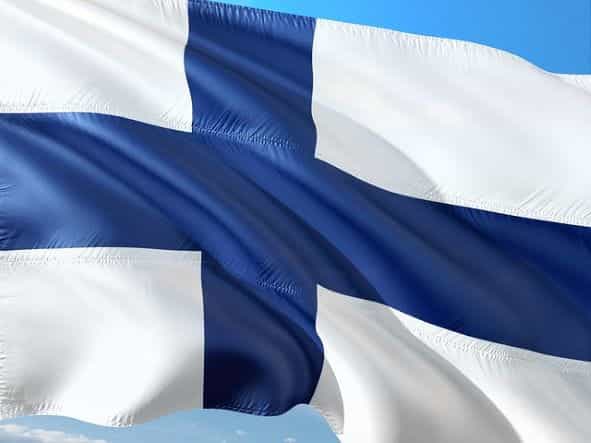 Bendera Nasional Finlandia.