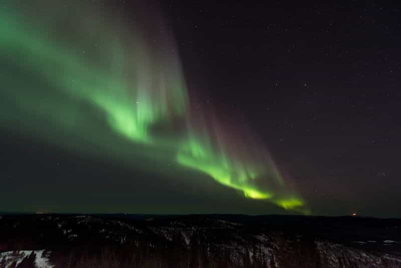 Aurora Borealis alias Cahaya Utara.