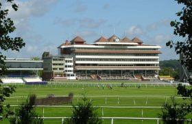 Newbury Racecourse Grandstand.