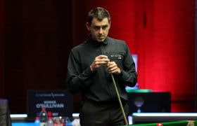 Snooker playing legend, Ronnie O’Sullivan.
