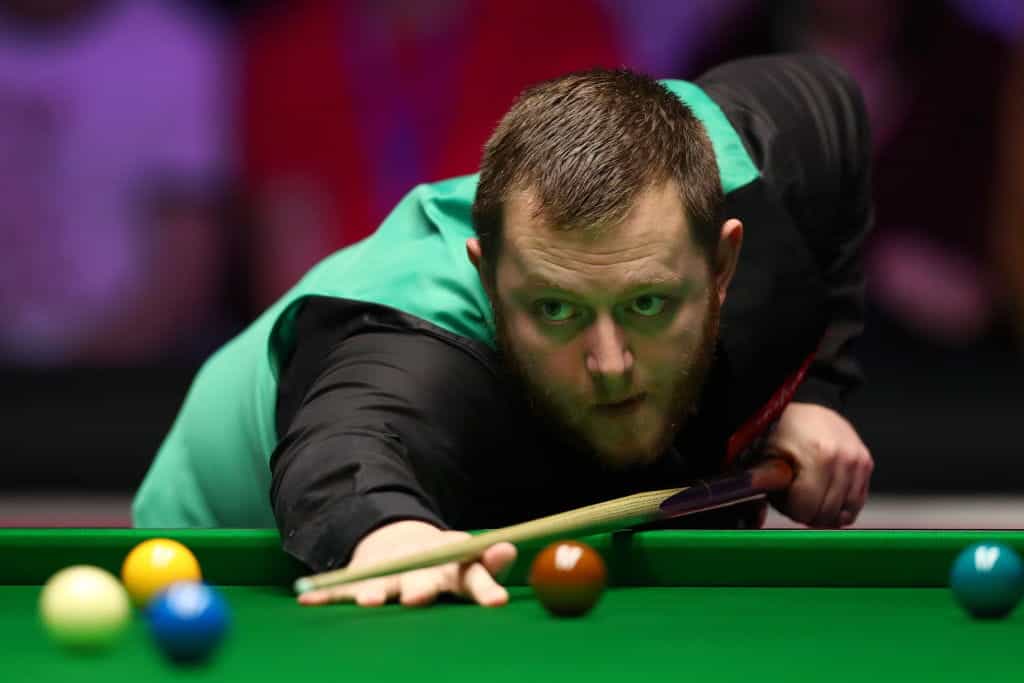 Mark Allen, Northern Irish snooker star.