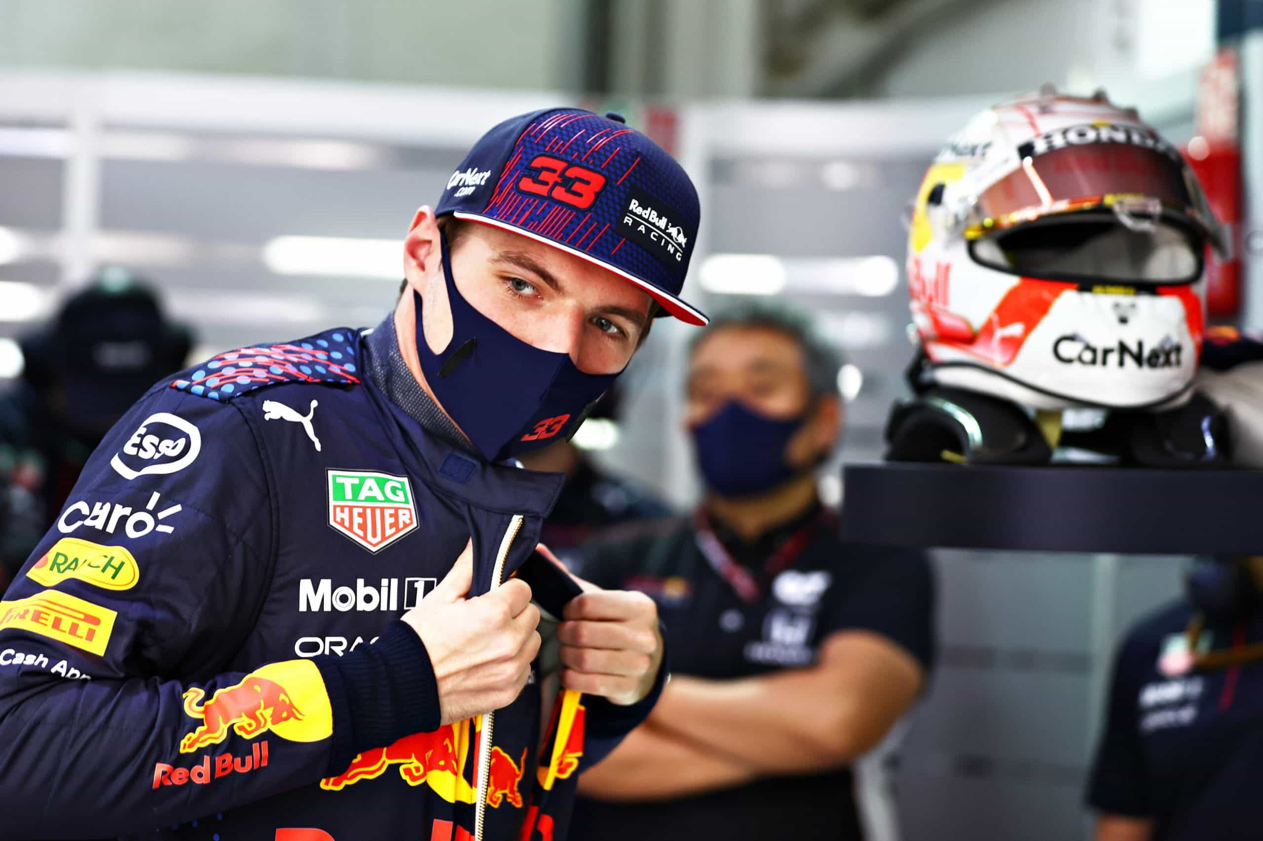 Max Verstappen at the Qatar Grand Prix.