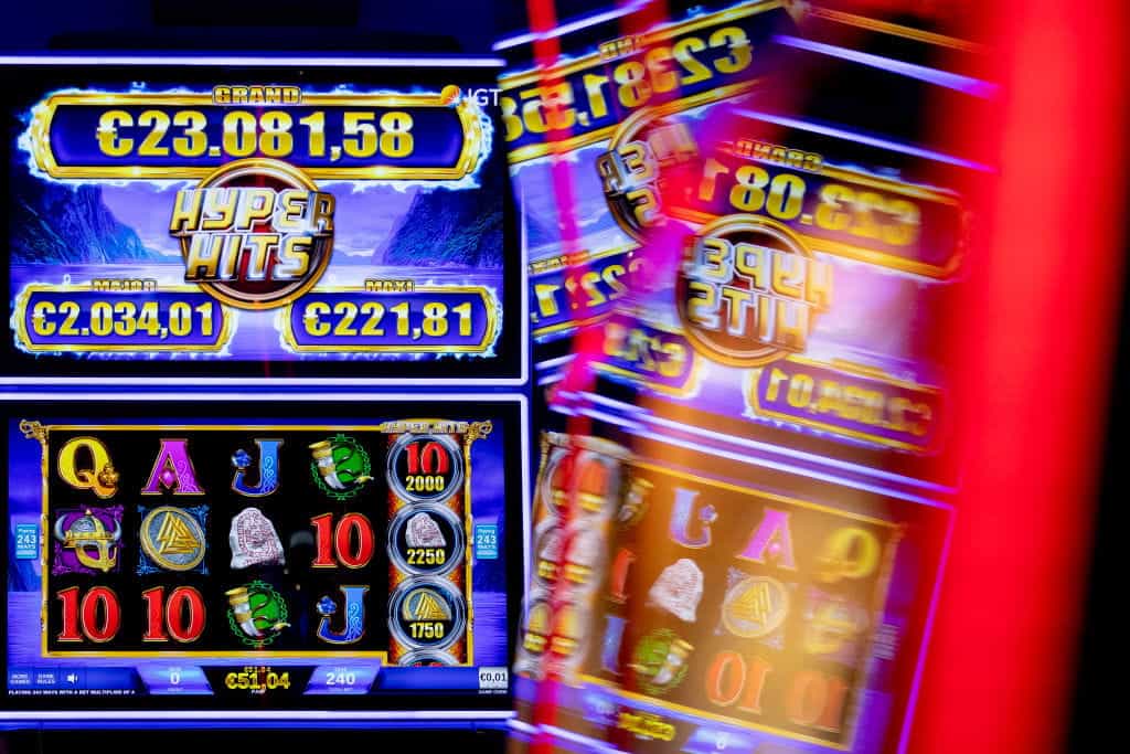 Online slot interface.