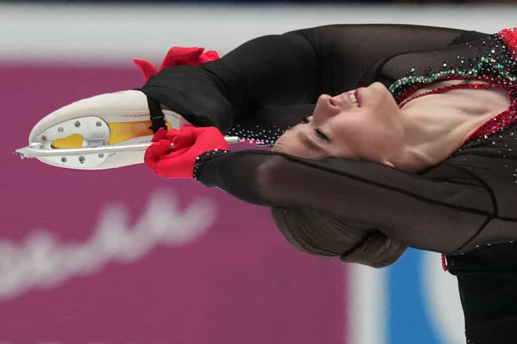 Teenaged skating sensation Kamila Valieva.