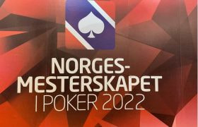 The official Norwegian Poker Championships logo.