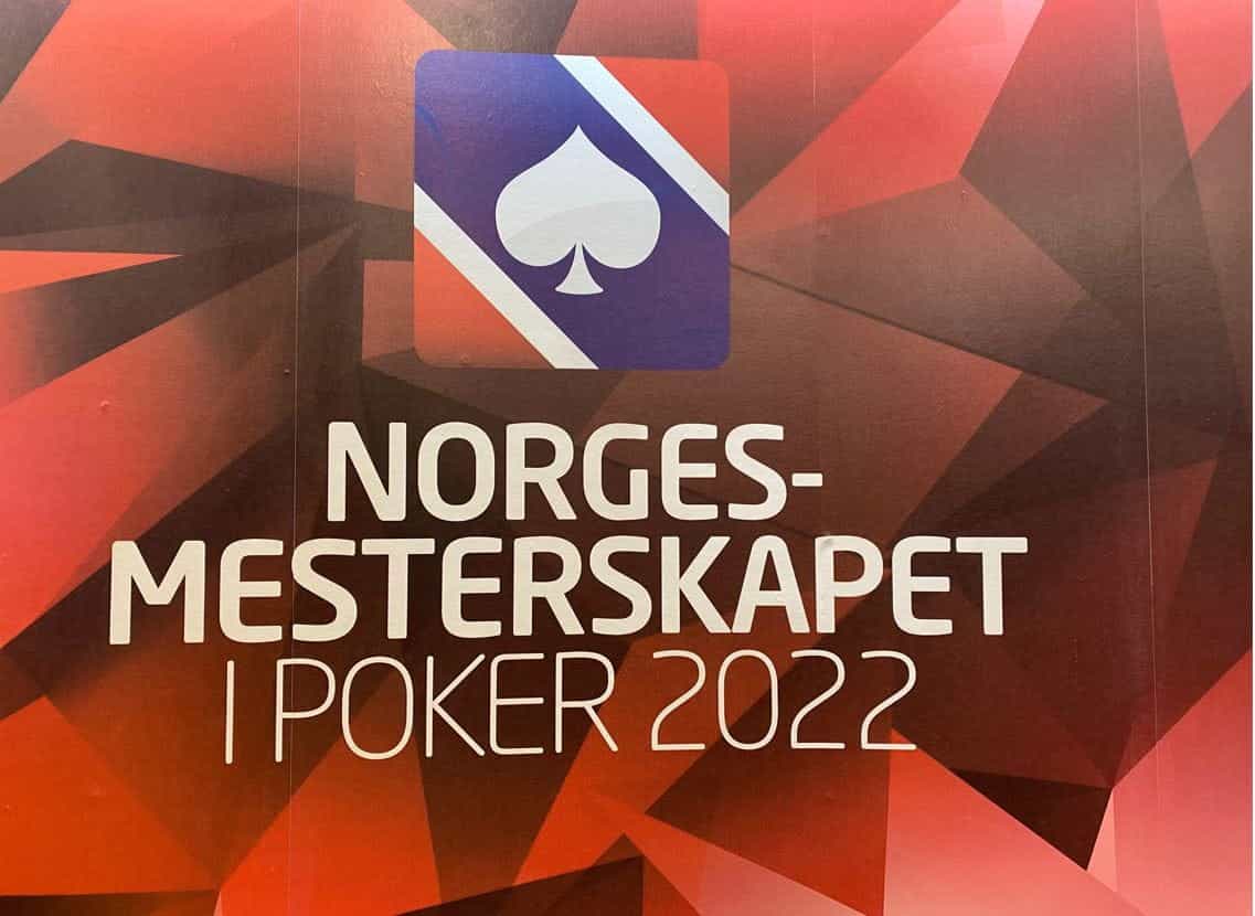 The official Norwegian Poker Championships logo.
