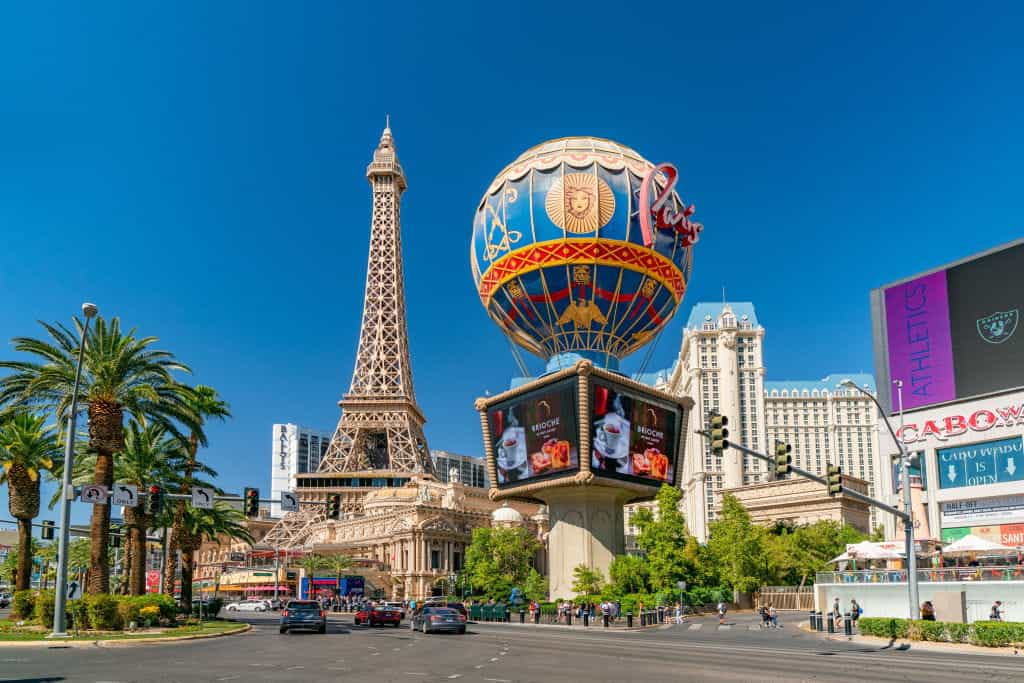 Paris Casino on the Las Vegas Strip.