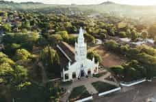 A church in Asunción, Paraguay.