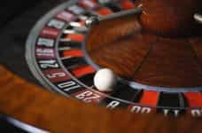 A casino roulette wheel.