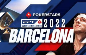 PokerStars 2022 Barcelona EPT promotional poster.