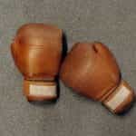 A pair of boxing gloves.