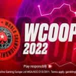 PokerStars 2022 WCOOP promotional poster.