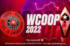 PokerStars 2022 WCOOP promotional poster.