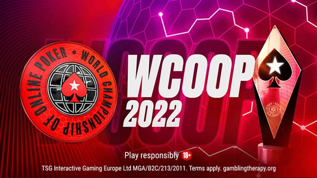 Poster promosi PokerStars 2022 WCOOP.