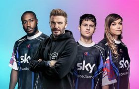 Sky Guild Esports promotional poster.