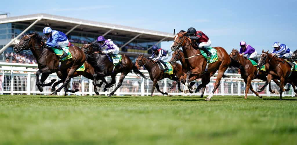 Jim Crowley mengendarai Minzaal menuju kemenangan di Newbury.