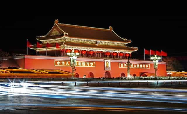 gedung pemerintah Cina.