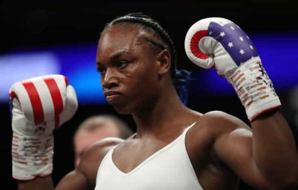 Claressa Shields ahead of her fight against Savannah Marshall.