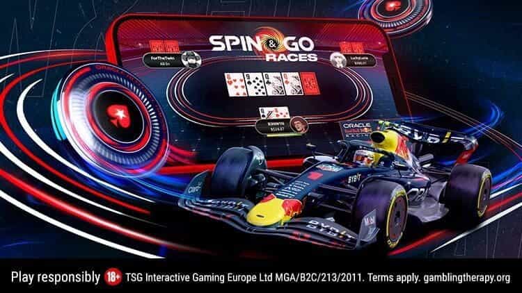 Logo PokerStars Spin & Go Races.