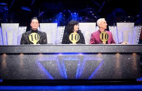 Strictly Come Dancing’s judging panel.