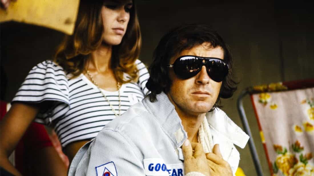 Juara Dunia F1 tiga kali Jackie Stewart.
