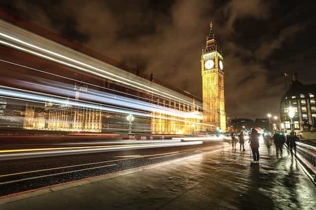 Gedung Parlemen di London.