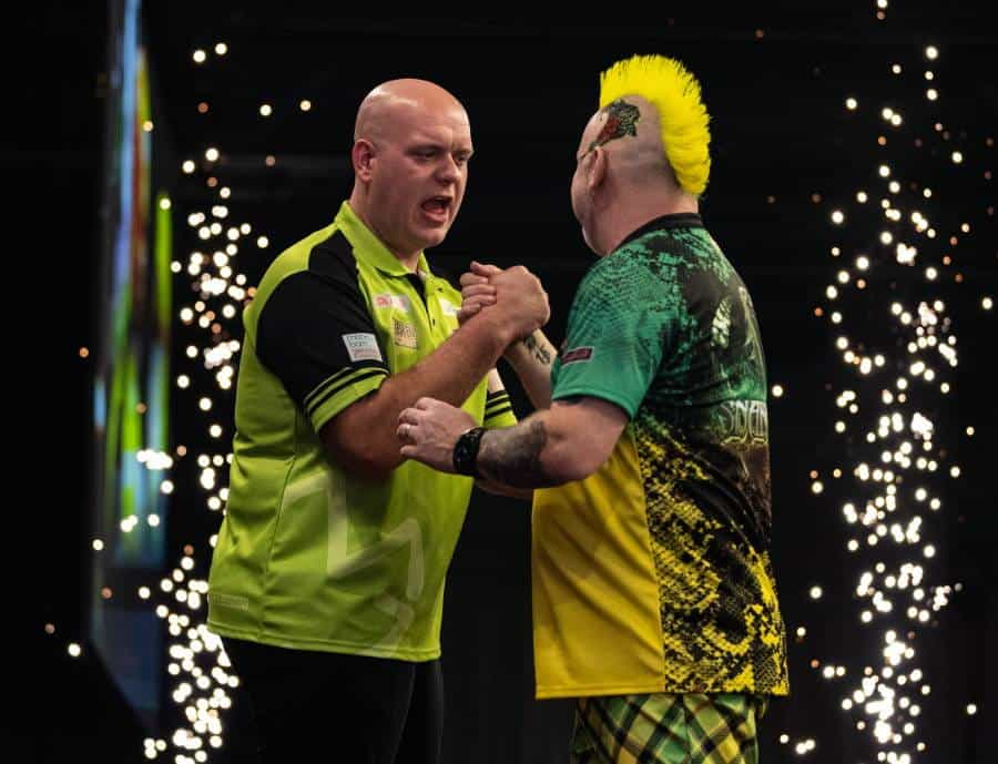 Peter Wright dan Michael van Gerwen