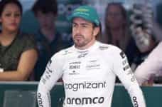 Fernando Alonso at the 2023 Bahrain Grand Prix.