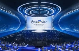 An artist impression of the 2023 Eurovision stage.