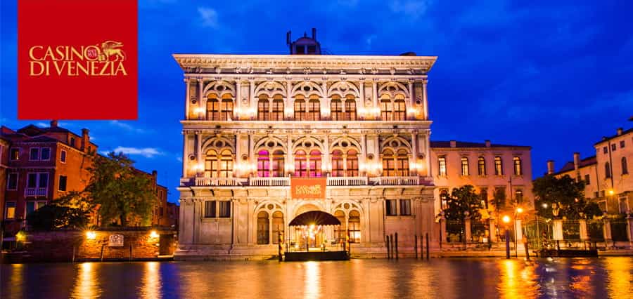 The facade of the Casino di Venezia casino.