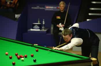 Shaun Murphy takes a shot at the World Snooker Championship