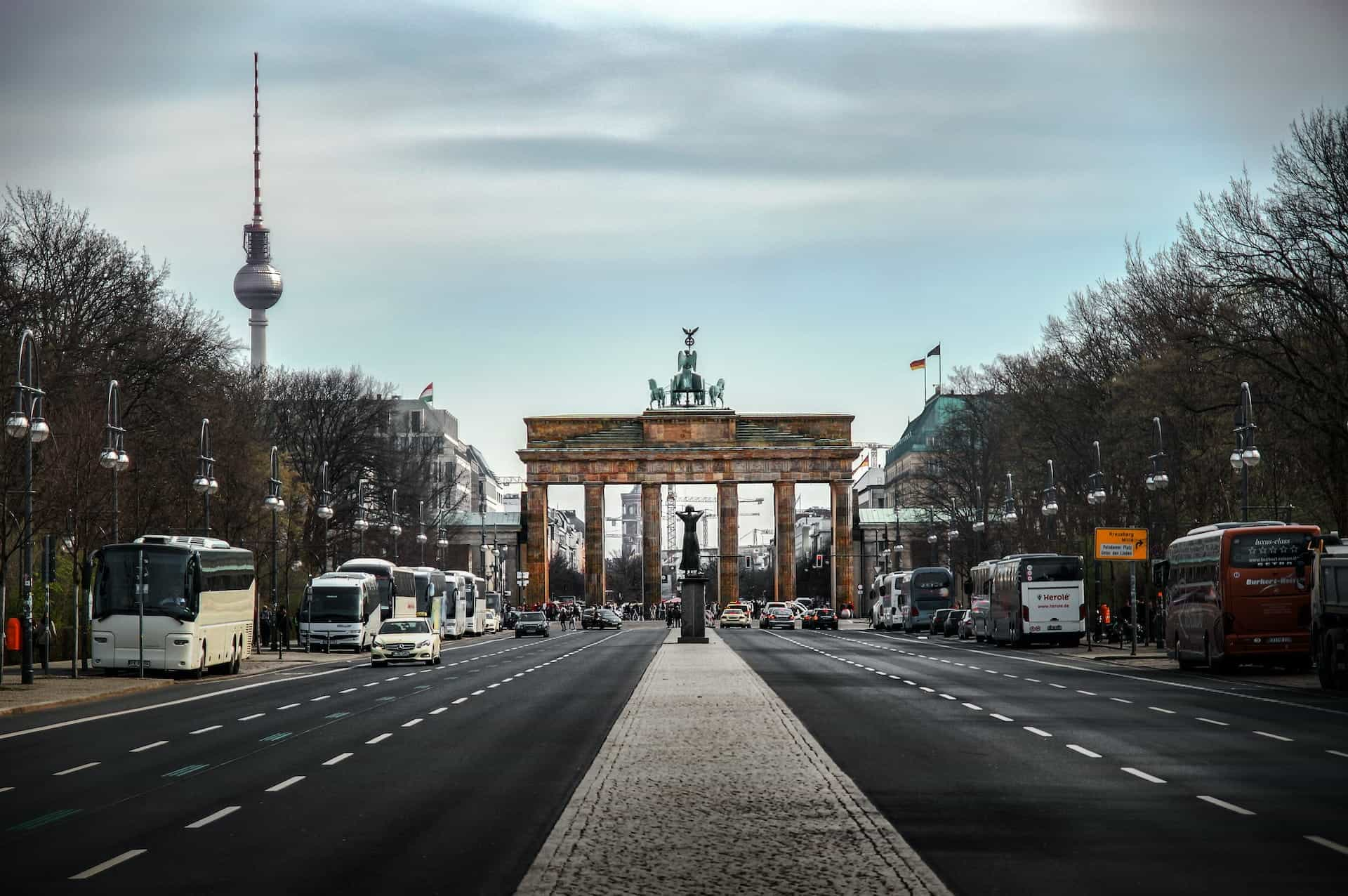 Gerbang Brandenburg, Berlin.