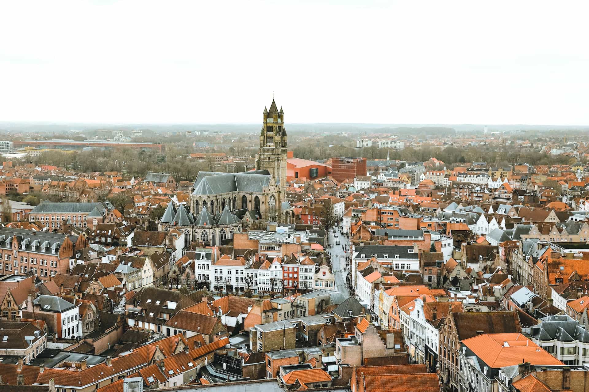 Kota Brugge di Belgia.