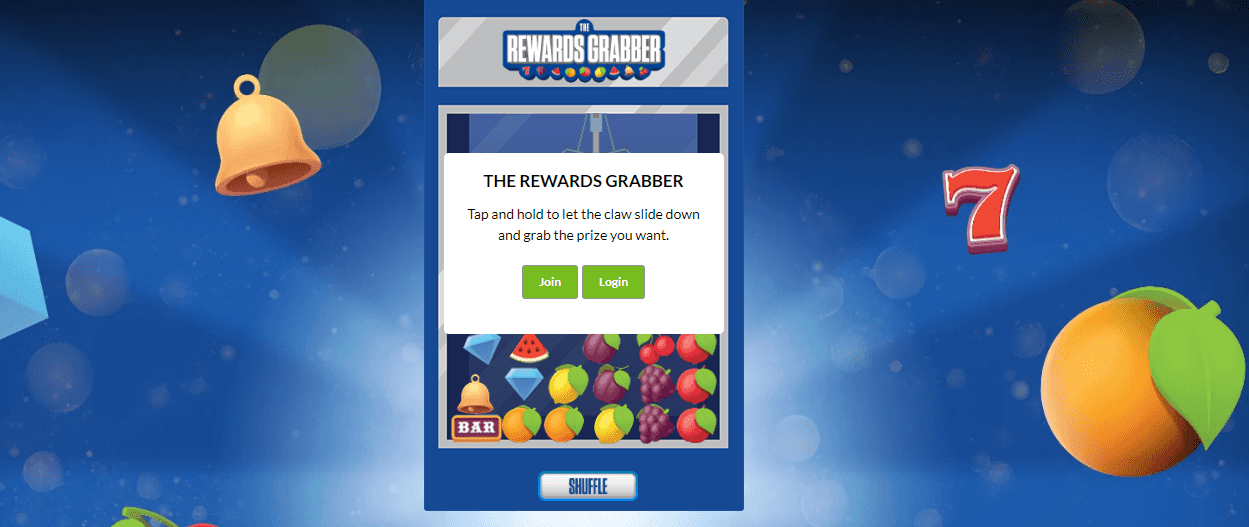 The Rewards Grabber Promotion from Coral Casino