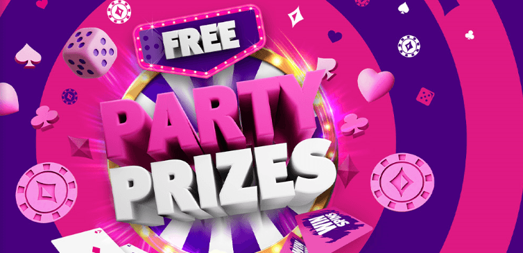 PartyCasino party prizes