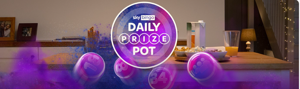 Sky Vegas Daily Prize Pot promotion