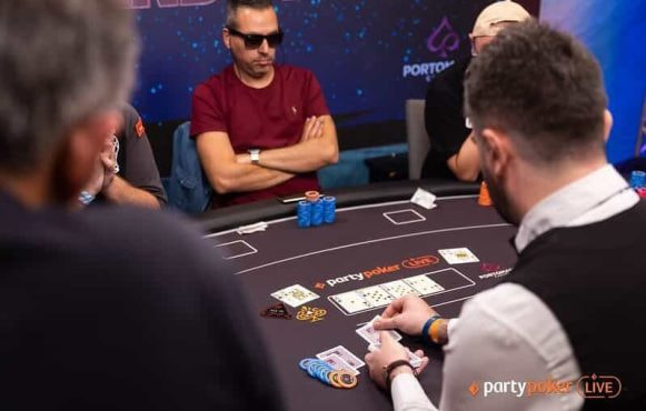 Poker action at the 2023 Millions Festival Malta.