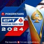 PokerStars EPT 2024 promotional poster.