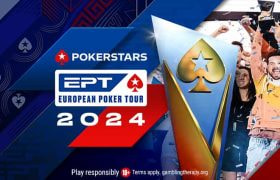 PokerStars EPT 2024 promotional poster.