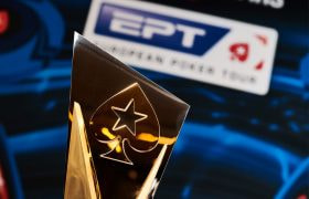 An EPT Trophy from the 2023 series.