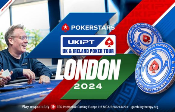 PokerStars UKIPT London 2024 promotional artwork.