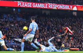 Please Gamble Responsibly - Manchester City v Brentford FC