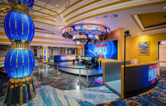 The WSOPE feature table in King’s Casino, Rozvadov.
